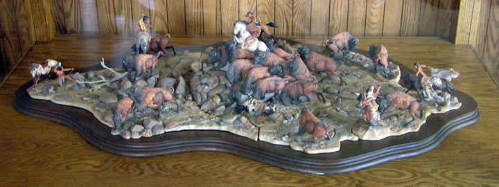 100-100 The Great Hunt Diorama